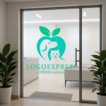 画像6: 犬と猫の桃のロゴ (6)