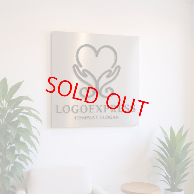 画像14: 優しさ溢れるハートのロゴ (14)