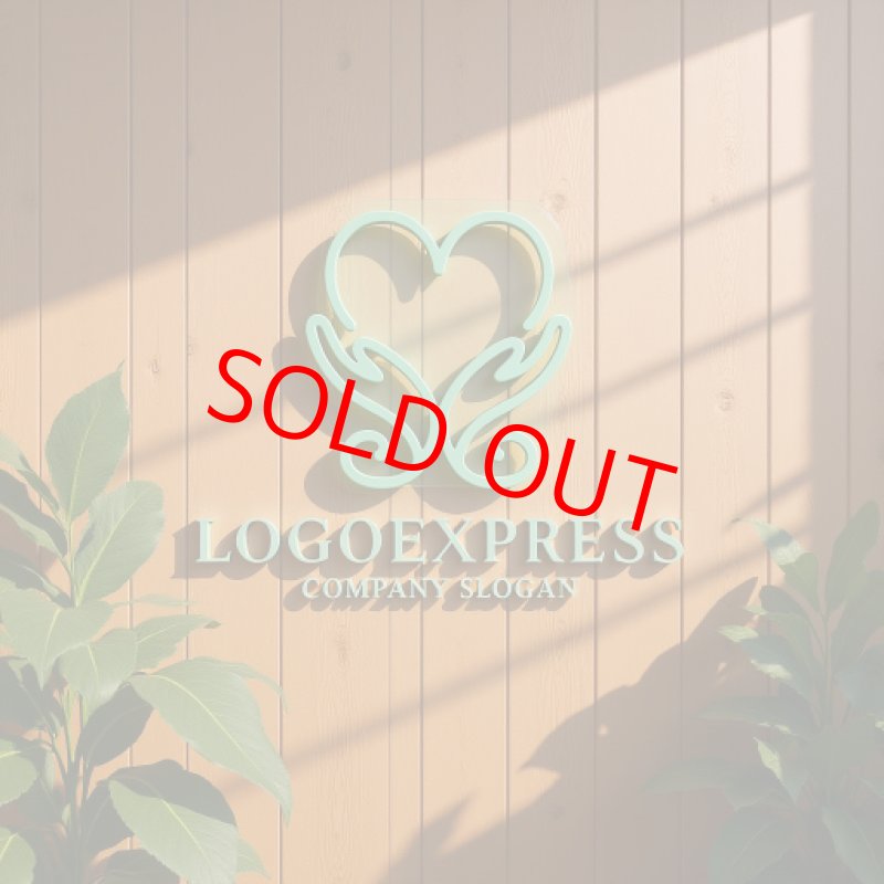 画像11: 優しさ溢れるハートのロゴ (11)