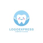 画像3: かわいい歯のロゴ (3)