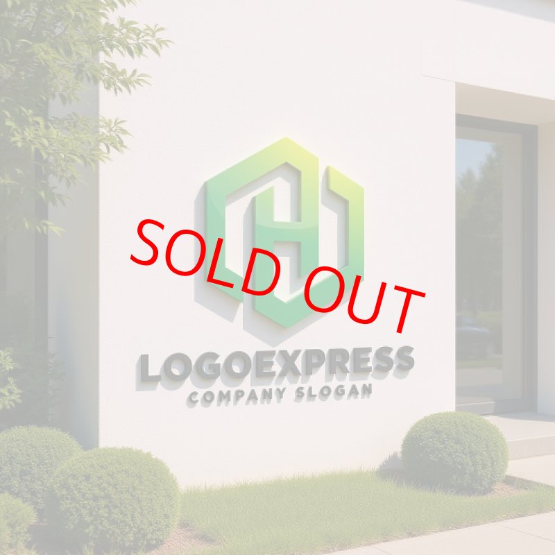 画像15: 洗練されたH型六角形ロゴ (15)