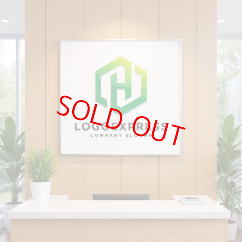 画像16: 洗練されたH型六角形ロゴ (16)