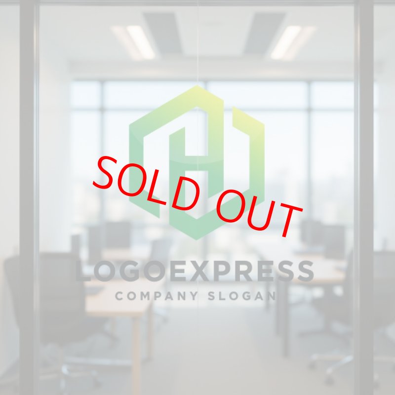 画像8: 洗練されたH型六角形ロゴ (8)