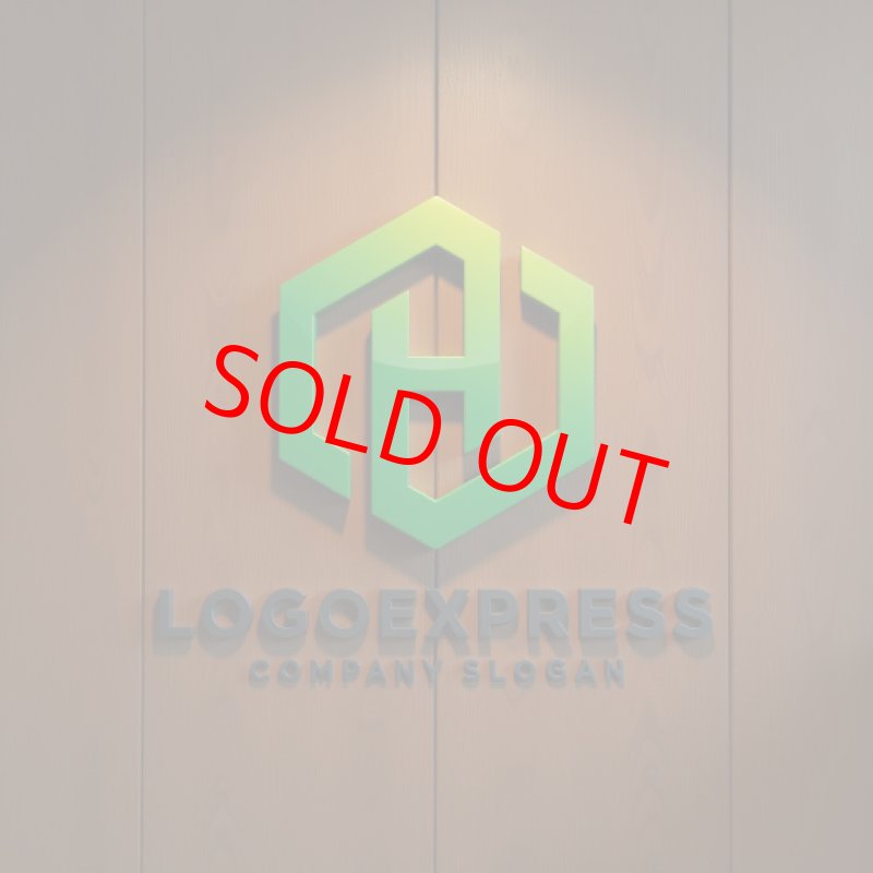 画像9: 洗練されたH型六角形ロゴ (9)