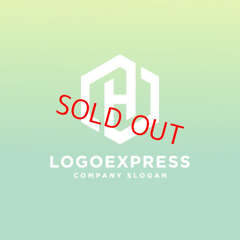 画像4: 洗練されたH型六角形ロゴ (4)