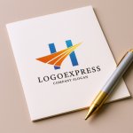 画像6: 未来へ加速する革新的なHのロゴ (6)