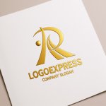 画像11: 上昇する「R」をモチーフにしたロゴ (11)