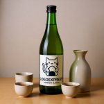 画像6: おにぎりを持つ猫のロゴ (6)