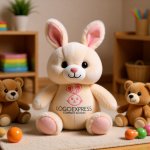 画像10: 可愛いうさぎのロゴ (10)