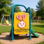 画像13: 可愛いうさぎのロゴ (13)