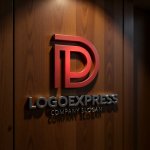 画像5: スタイリッシュなDとPのロゴ (5)