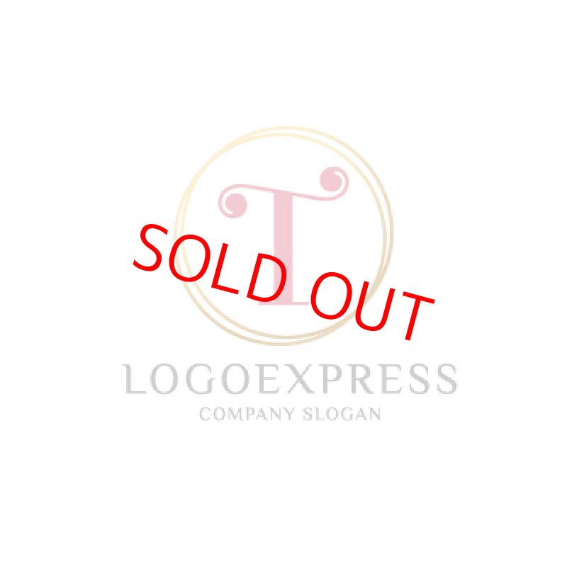 画像1: エレガントなTロゴ (1)