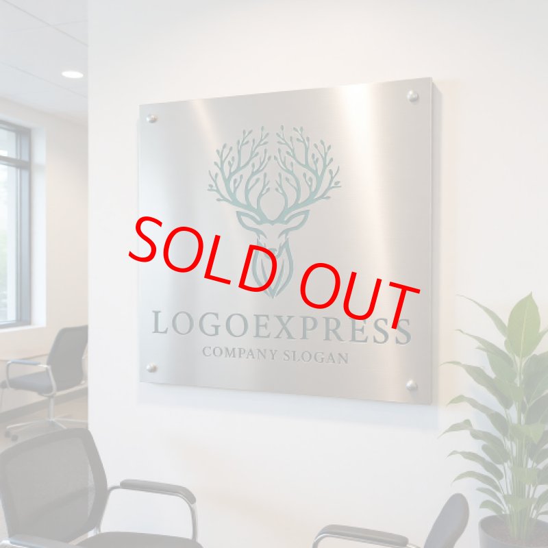 画像7: 生命の樹を冠する鹿のロゴ (7)