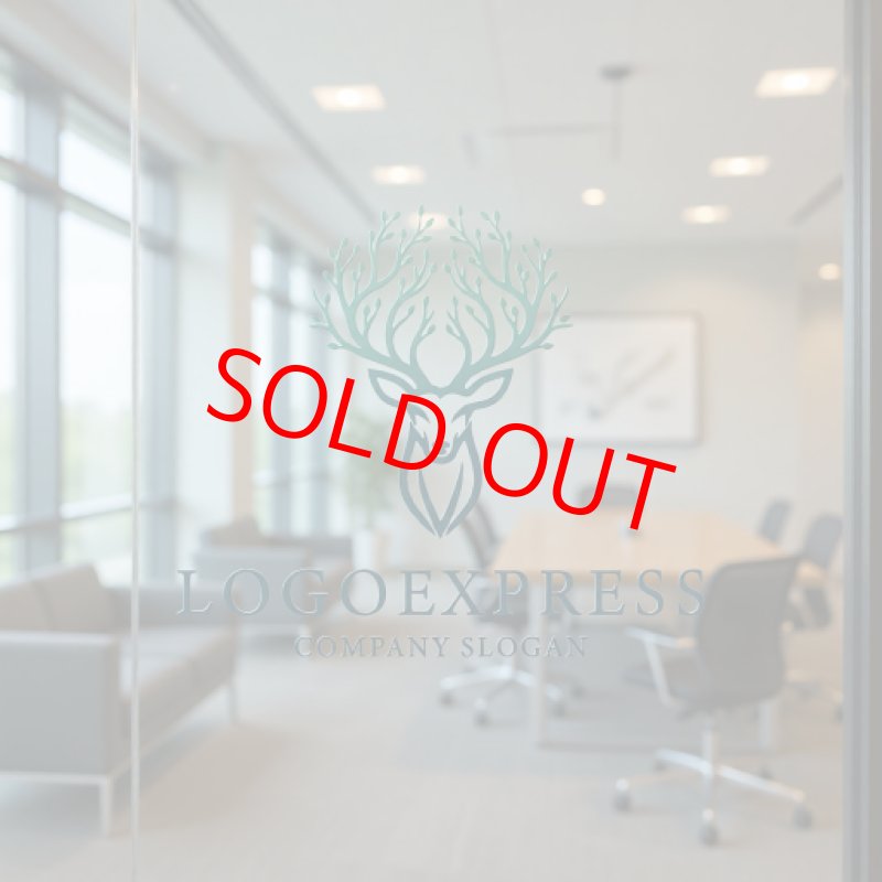 画像9: 生命の樹を冠する鹿のロゴ (9)