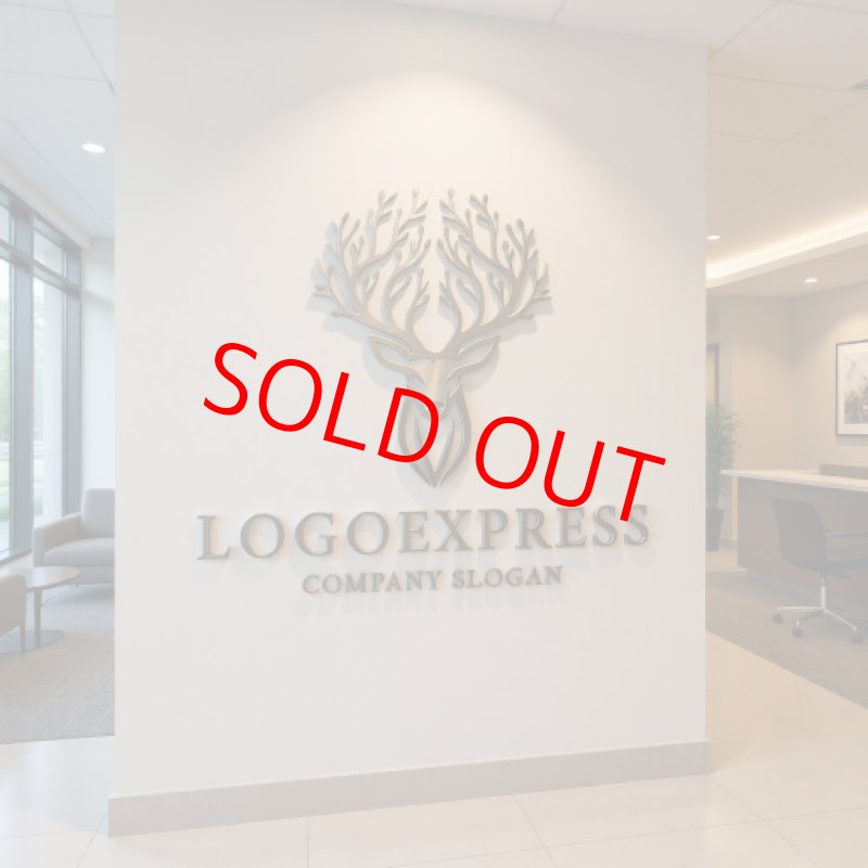 画像10: 生命の樹を冠する鹿のロゴ (10)