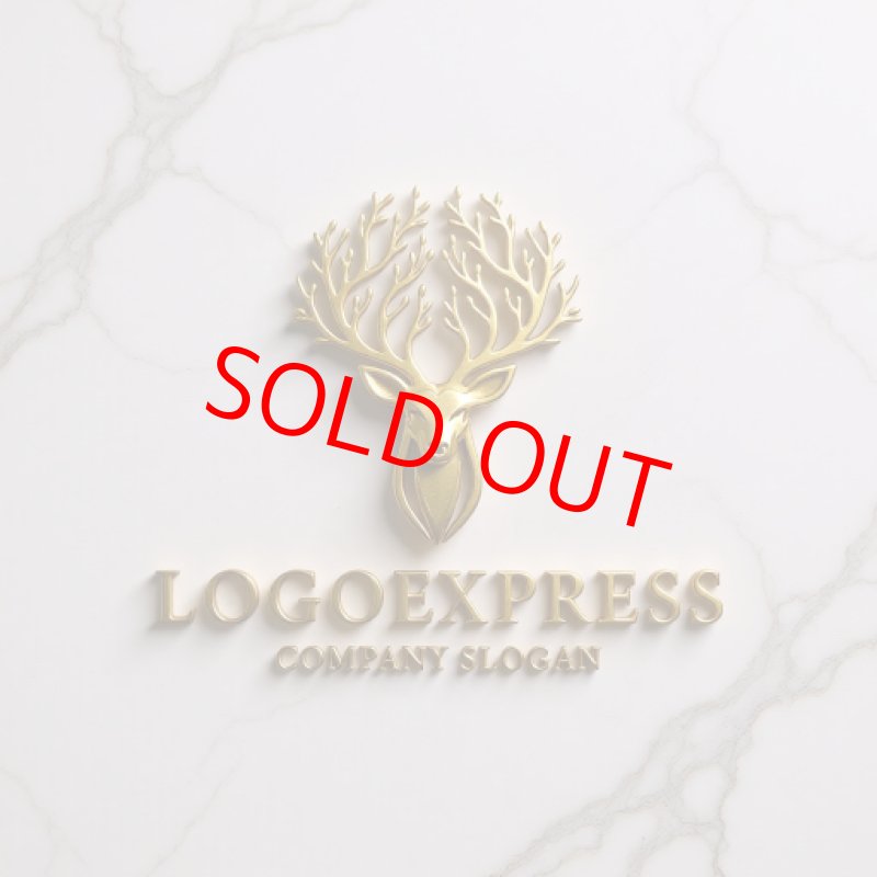 画像13: 生命の樹を冠する鹿のロゴ (13)