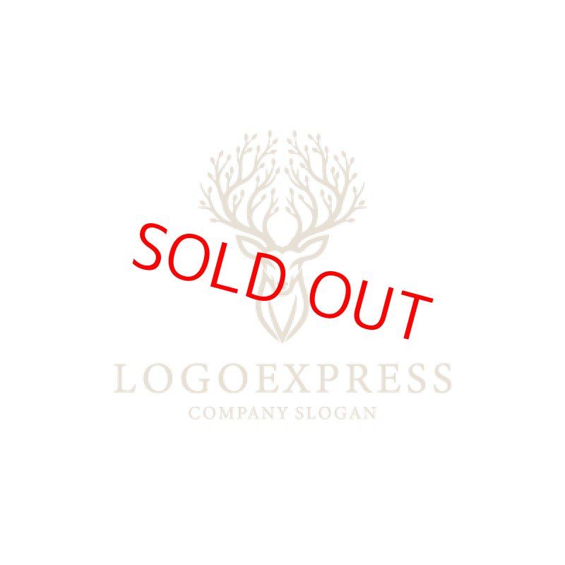 画像3: 生命の樹を冠する鹿のロゴ (3)