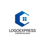 画像1: ヘキサゴンホームCロゴ (1)