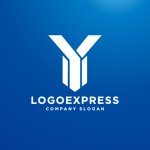 画像4: Y字ビルディングのモダンロゴ (4)