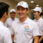 画像14: 成長と循環のカラフルな芽生えロゴ (14)