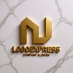 画像13: N字の先進的構造ロゴ (13)