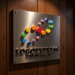 画像5: カラフルなドットの無限大ロゴ (5)