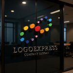 画像15: カラフルなドットの無限大ロゴ (15)