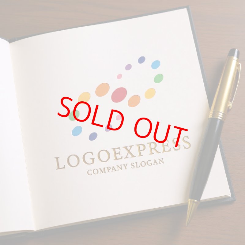 画像6: カラフルなドットの無限大ロゴ (6)