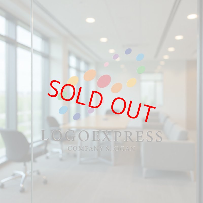 画像9: カラフルなドットの無限大ロゴ (9)