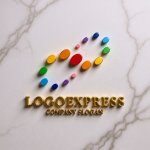 画像13: カラフルなドットの無限大ロゴ (13)