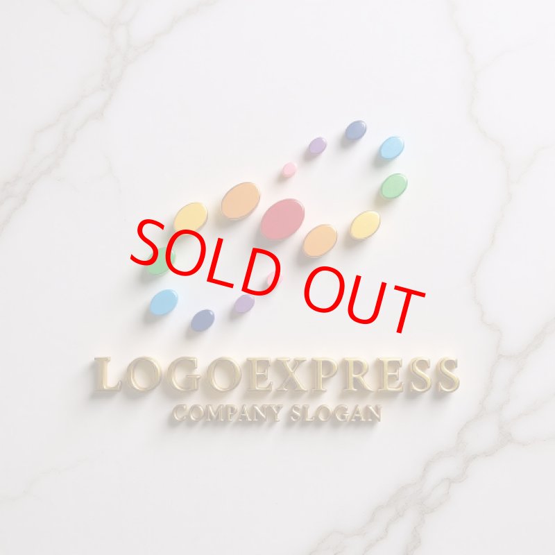 画像13: カラフルなドットの無限大ロゴ (13)