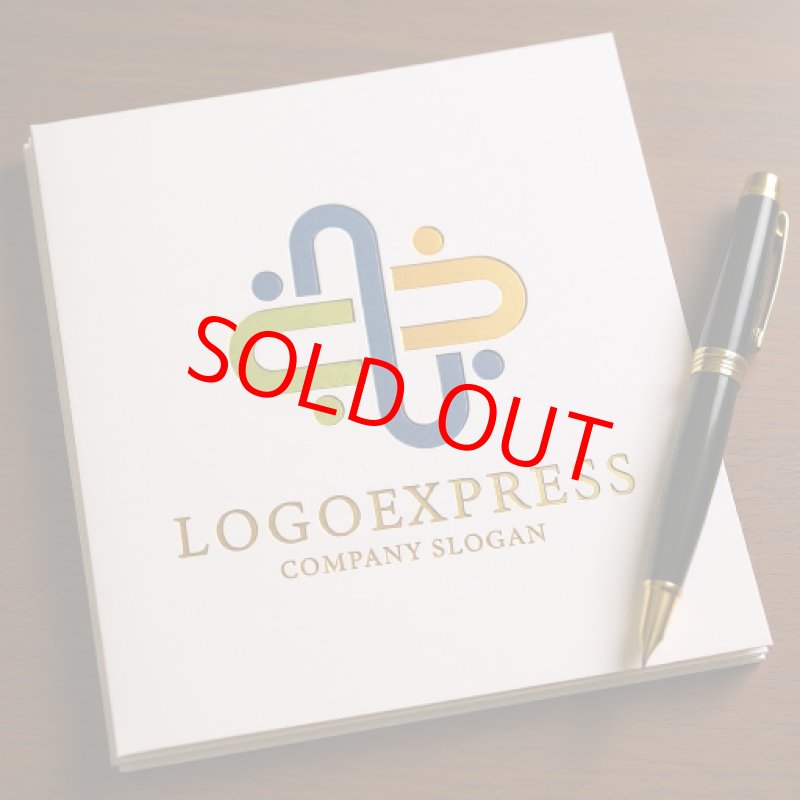 画像6: 繋がりとサポートのカラフル十字ロゴ (6)