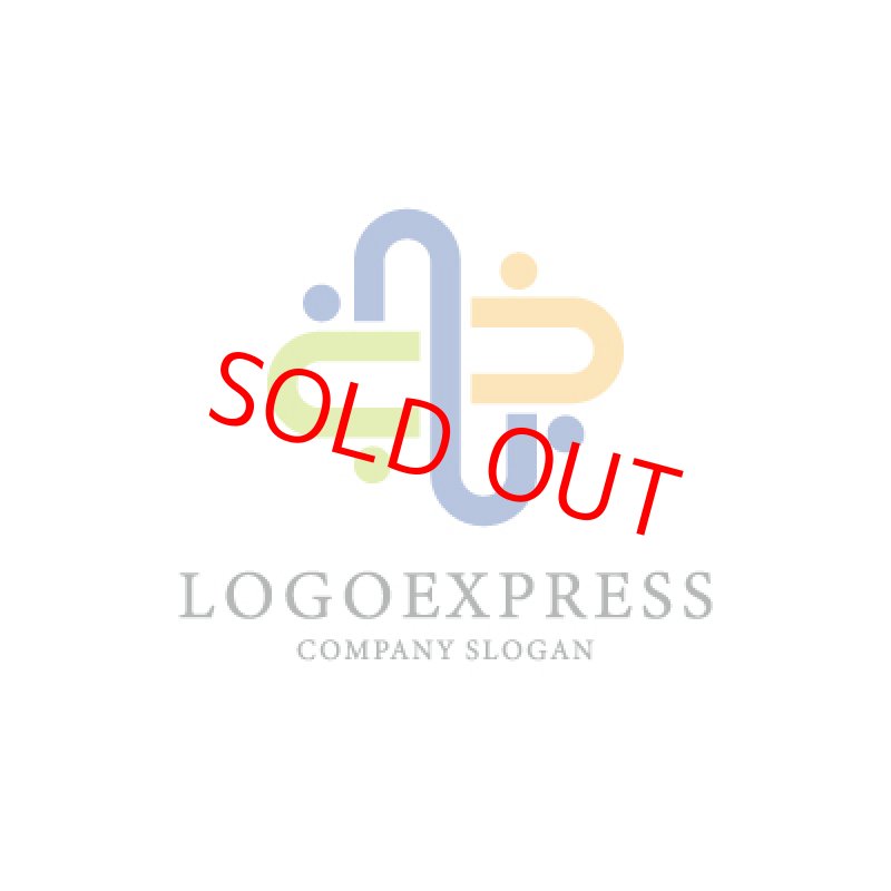 画像3: 繋がりとサポートのカラフル十字ロゴ (3)