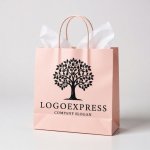 画像6: シンプルでエレガントな木のロゴ (6)