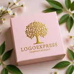 画像10: シンプルでエレガントな木のロゴ (10)