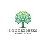 画像3: シンプルでエレガントな木のロゴ (3)