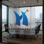 画像11: M字と人が躍動する成長ロゴ (11)