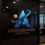 画像15: 先進的なA文字ロゴ (15)