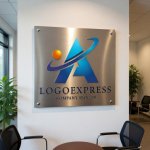 画像7: 先進的なA文字ロゴ (7)