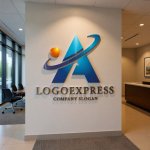 画像10: 先進的なA文字ロゴ (10)