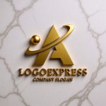 画像13: 先進的なA文字ロゴ (13)