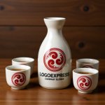 画像5: 三つ巴の回転する波のロゴ (5)