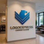 画像10: 力強い鷲のエンブレムロゴ (10)