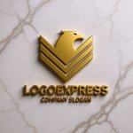 画像13: 力強い鷲のエンブレムロゴ (13)