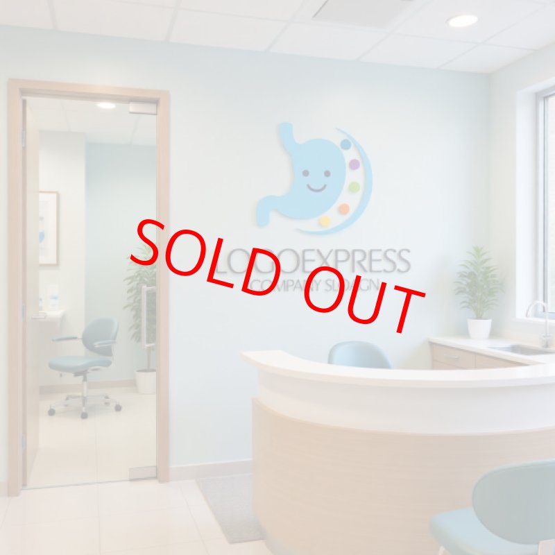 画像5: 笑顔の胃とカラフルな健康ロゴ (5)