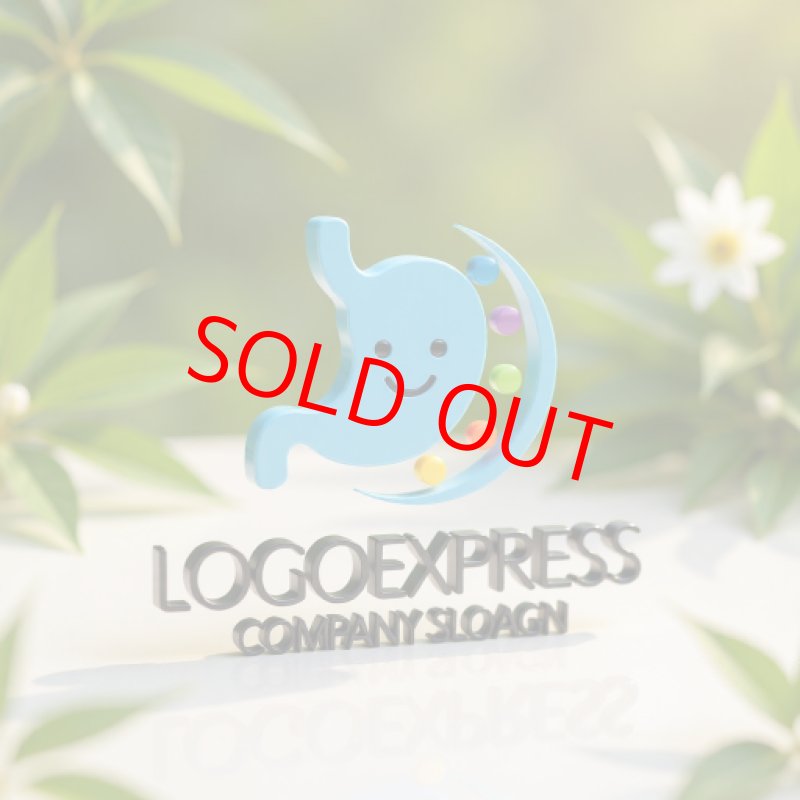 画像12: 笑顔の胃とカラフルな健康ロゴ (12)