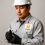 画像5: スタイリッシュなHを象った住宅ロゴ (5)