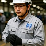 画像5: M字の力強い構造ロゴ (5)