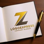 画像6: シャープなZ字のダイナミックロゴ (6)