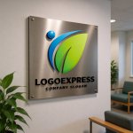 画像14: 人・健康・自然が調和する葉のロゴ (14)